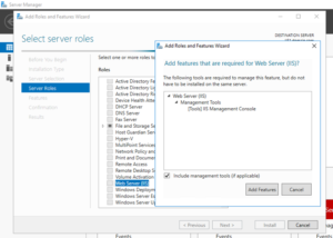 Installing web applications on Windows Server 2016 - Dovestones Software